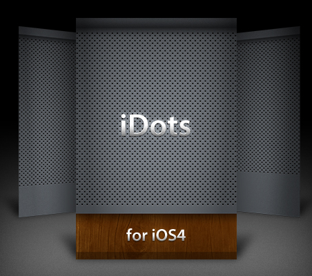 iOS 4 metallic wallpapers. image · The iDots Wallpaper set for iPhone OS 4.
